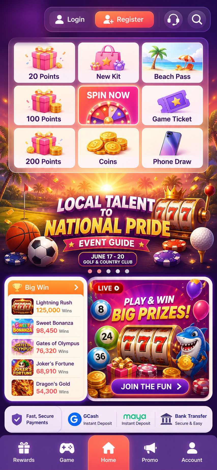 NinoGaming Philippines lucky draw mobile guide